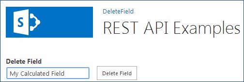 Delete Field